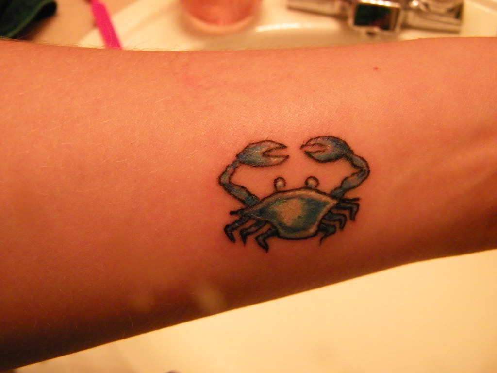 Maryland Blue Crab Tattoo