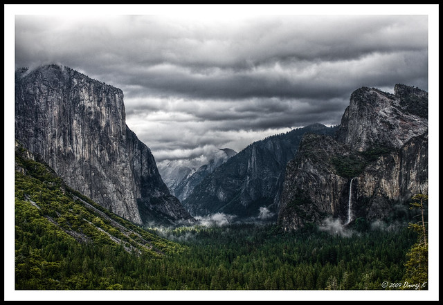 Yosemite Inspiration Point HDR