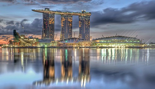 Marina Bay Sands Casino by Paul Cowell