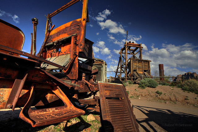 Goldfield Ghost Town in HDR I