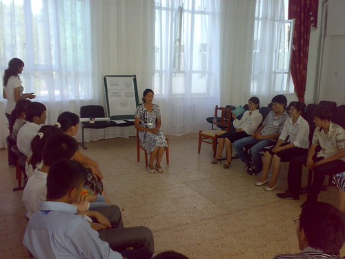 Training and theatre on the theme show "Increase the role of women in  the society" was cinducted in May-June 2010 in Termez. | by Alimjon Rakhmankulov