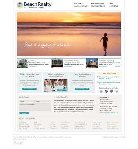 Beach Realty | by Inkhaus Creative