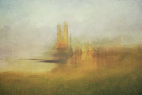Reculver from the East II by clive sax