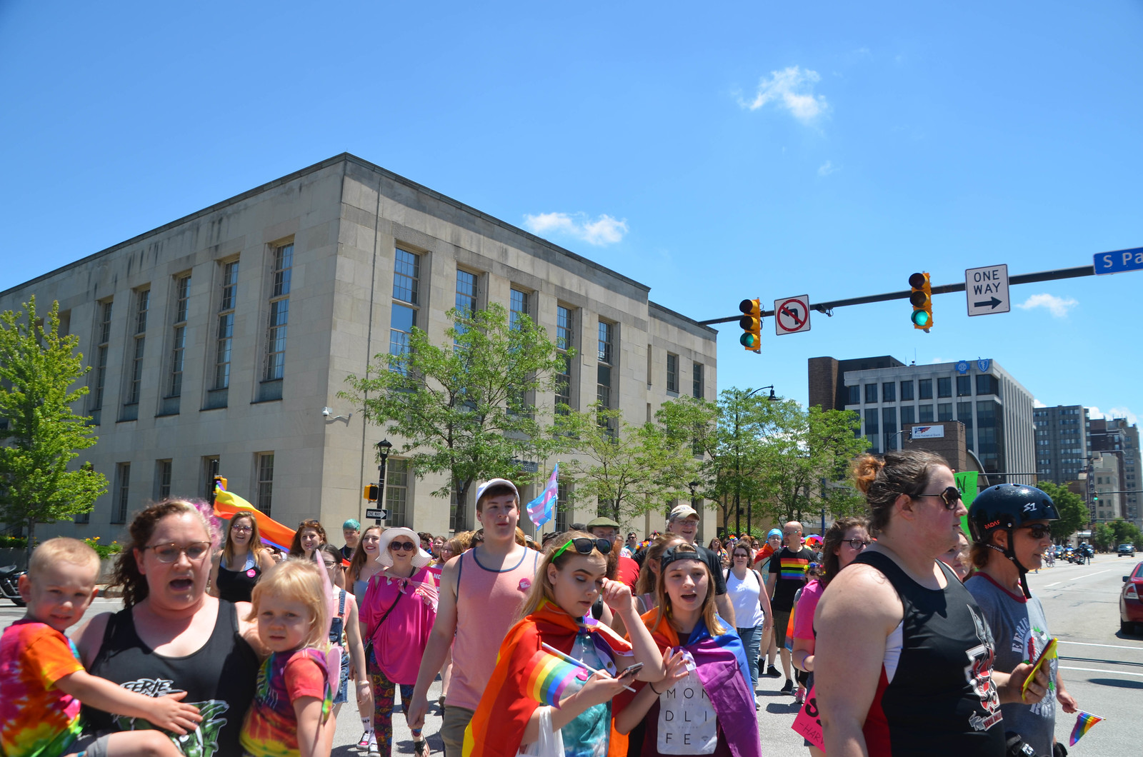 Pride Parade arrives at Pride Fest