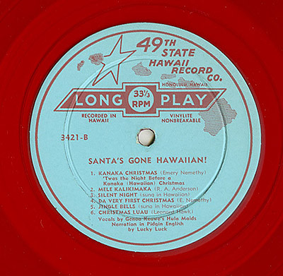 Santa's Gone Hawaiian LP_tatteredandlost | by tattered and lost attic