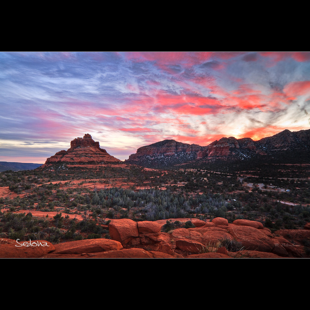 Sunset at Bell Rock - Sedona - Arizona | Dominique Palombieri | Flickr