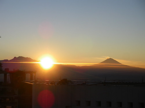 mountains sunrise mexico
