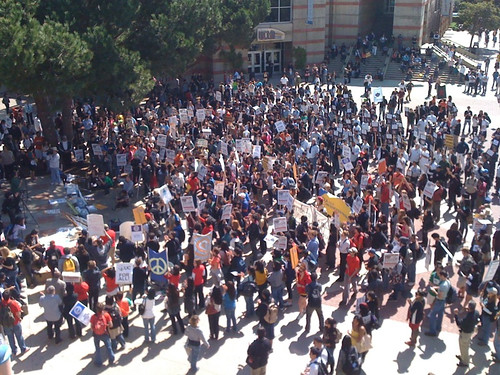 UCLA rally - March 4