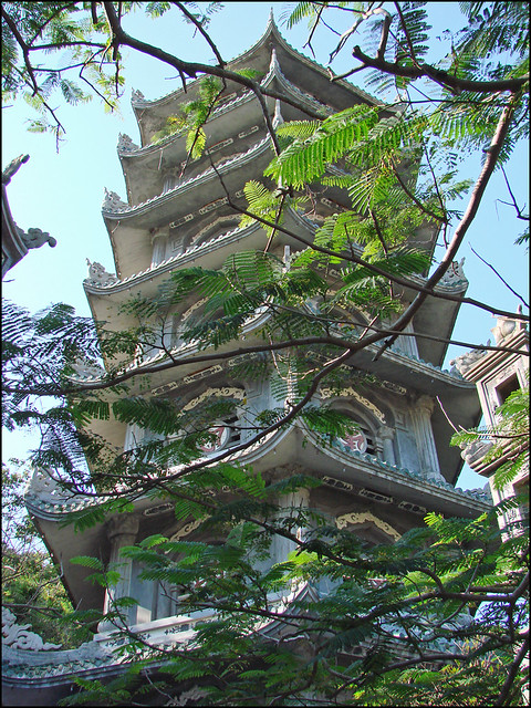 La pagode Xa Loi (montagnes de marbre, Danang)