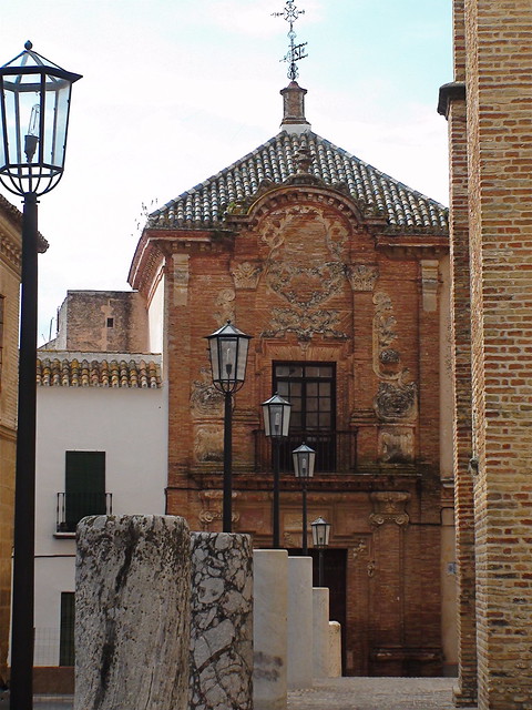 Fachada de la casa-palacio del barón de Gracia Real en Carmona