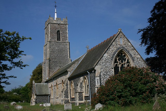 St Johns Church, Campsea Ashe, Suffolk.