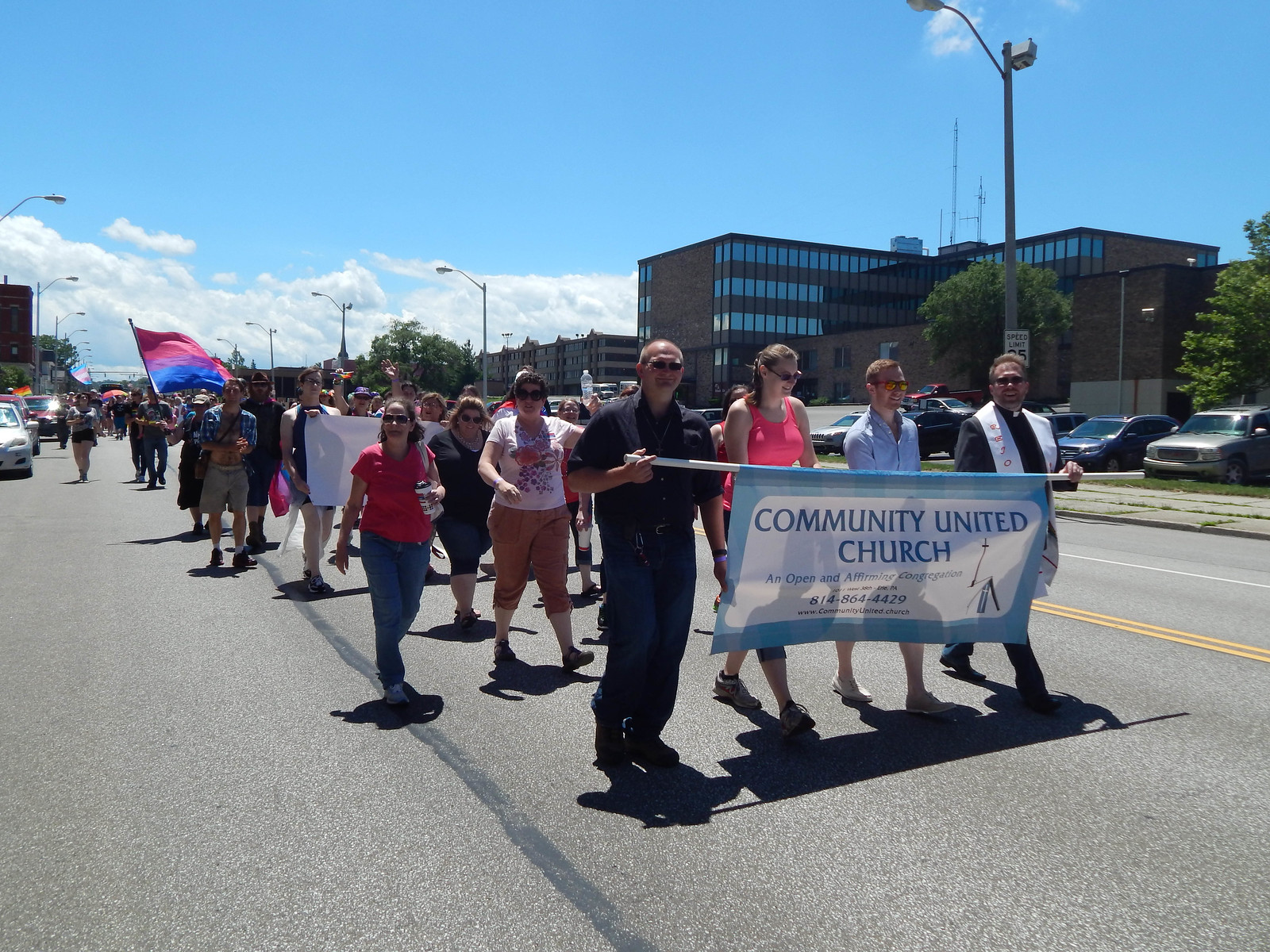 Community United Church in Pride Parade