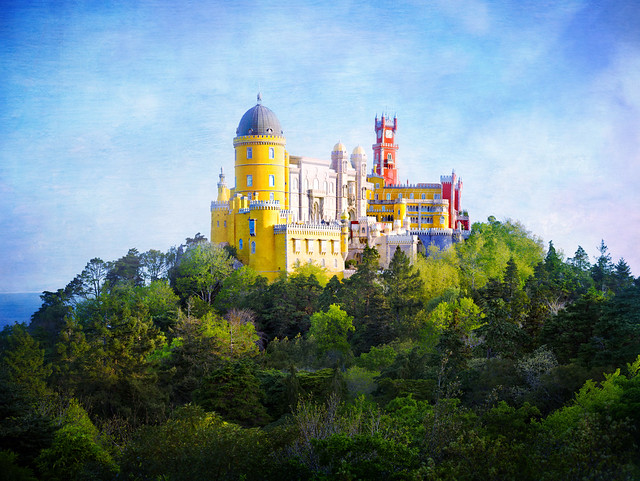 Pena National Palace In Sintra, Portugal