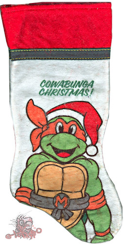 International Silver Company :: "Teenage Mutant Ninja Turtles"  - 'COWABUNGA CHRISTMAS ! '  (( 1990 )) by tOkKa