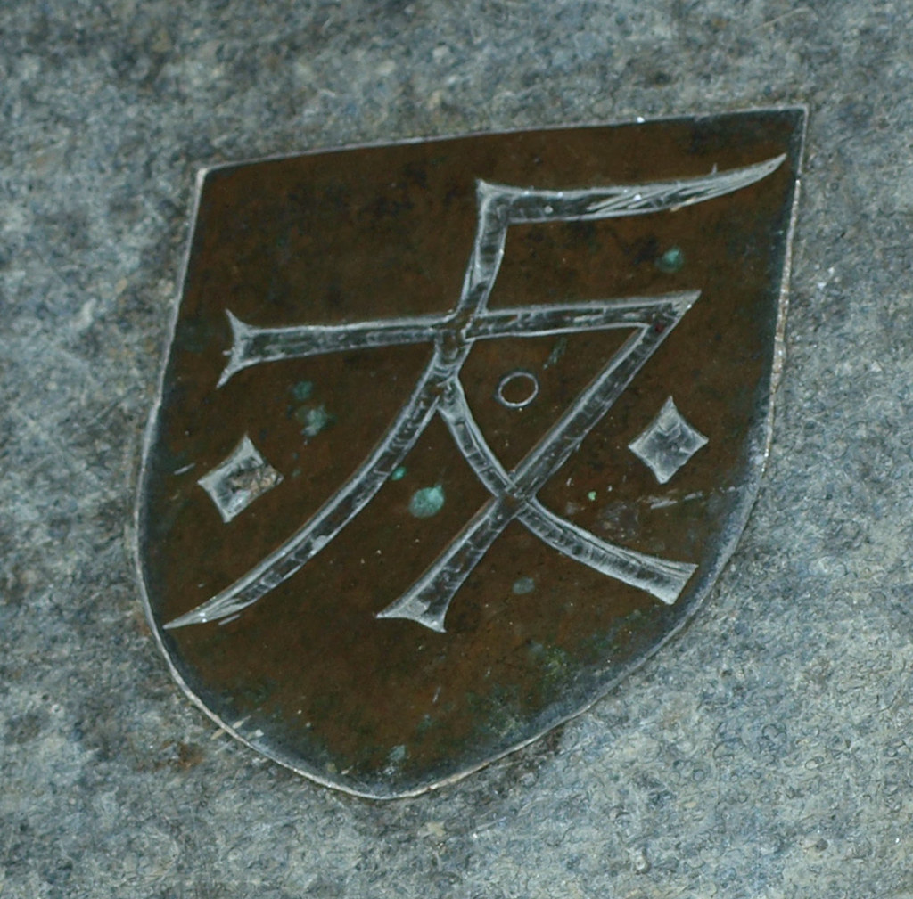 Alderman Field's merchant mark | St Mary, Standon, Hertfords… | Flickr