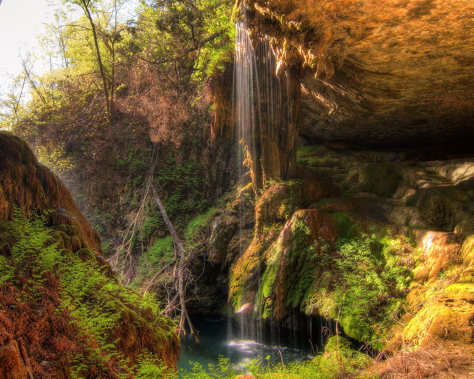 Westcave Preserve Falls