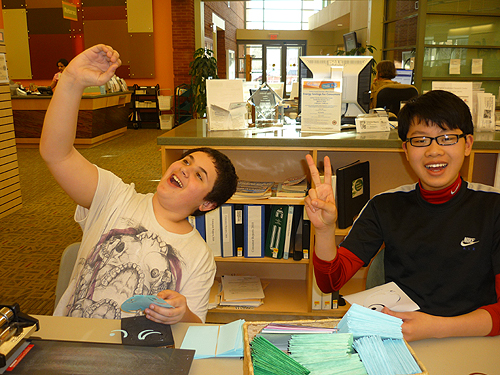 Work + Fun = Oakton Library Teen Volunteers | by Fairfax Library Foundation