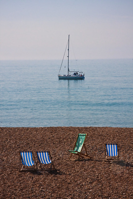 Boat And Deckchairs