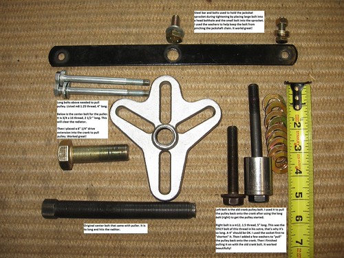 02 Explorer crank pulley homemade tools with labels | by Woolval