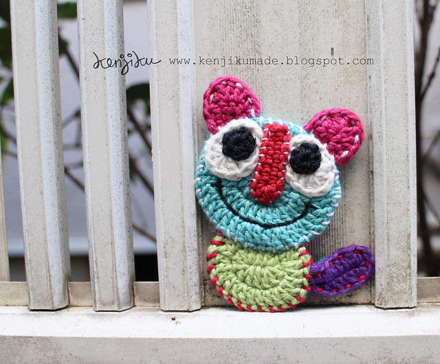 big eyes meow crochet pattern