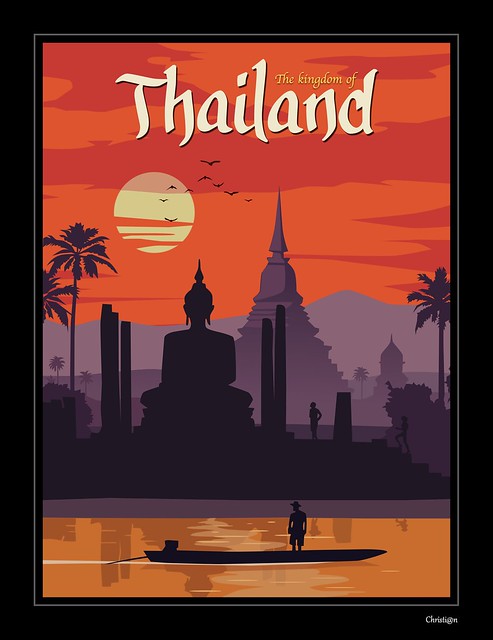 Affiche Thailande