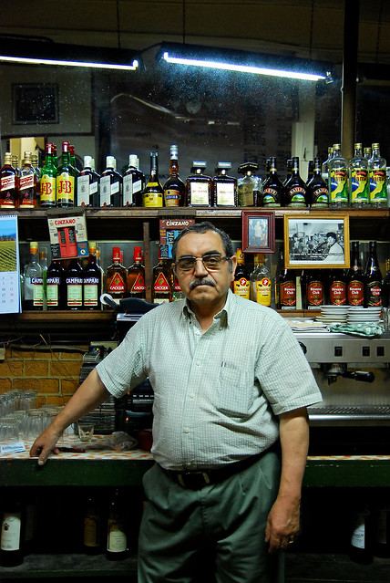 Don Jorge, Bar Cinzano, Valparaiso, Chile