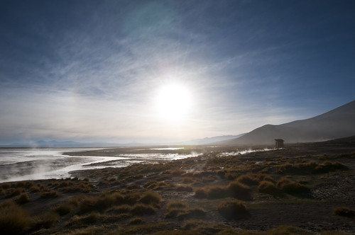 chile morning sun backlight sunrise landscape geotagged outside desert bolivia steam geyser thermal salar uyuni formfaktor geo:lat=2253538600756763 geo:lon=6764888466164875