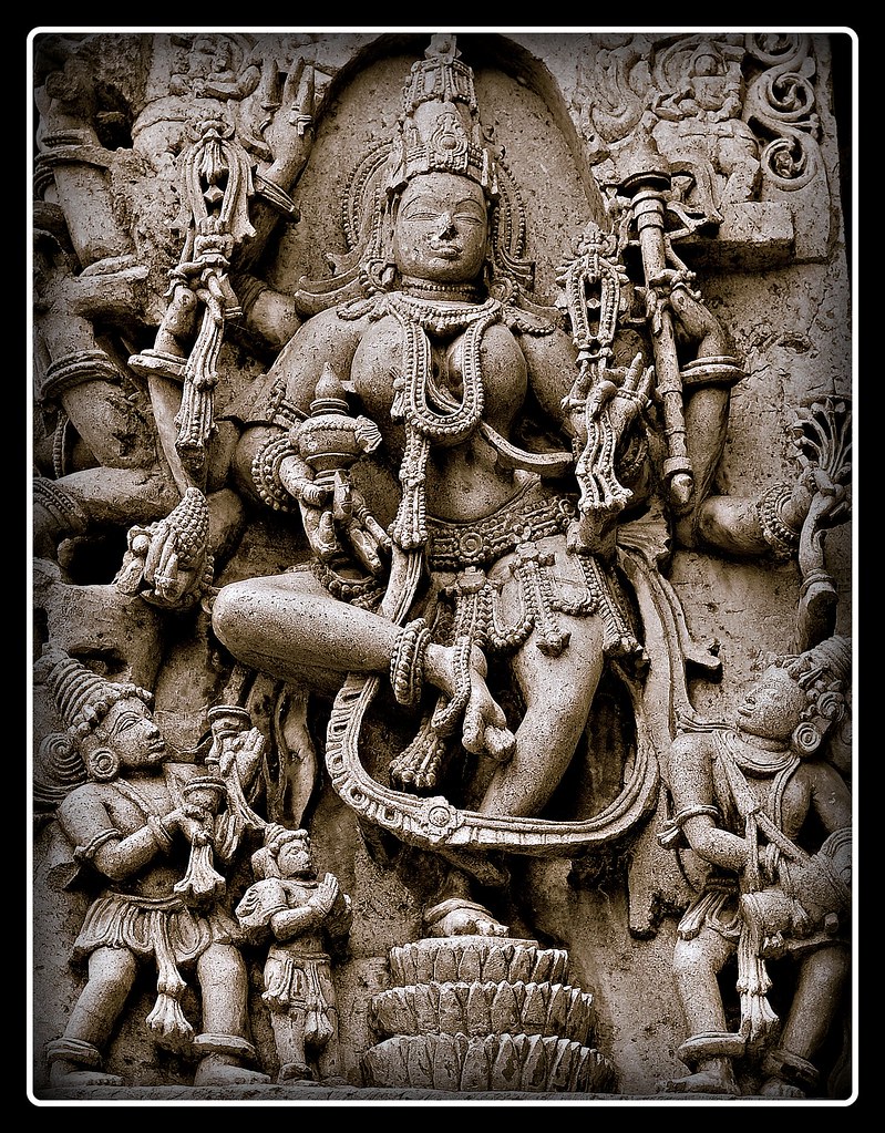 Sculpture, Halebidu | Halebidu is located in Hassan District… | Flickr