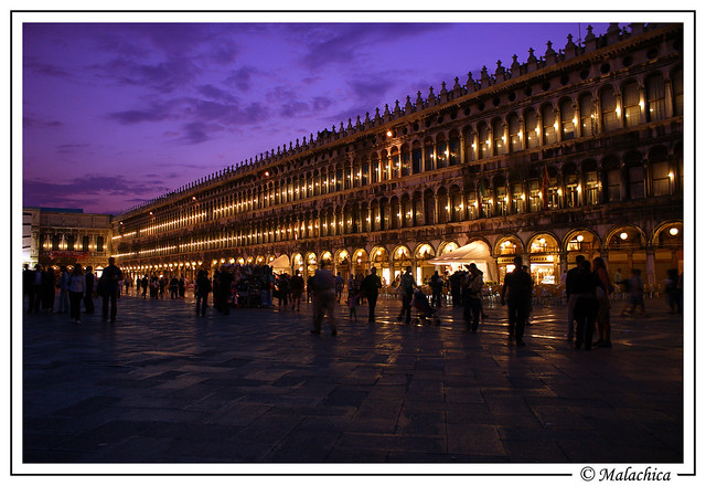 Plaza del San Marco en Venecia.