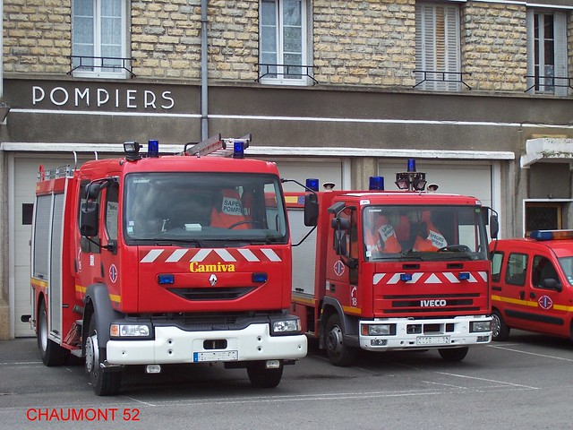 Camion de pompiers - Chaumont 04