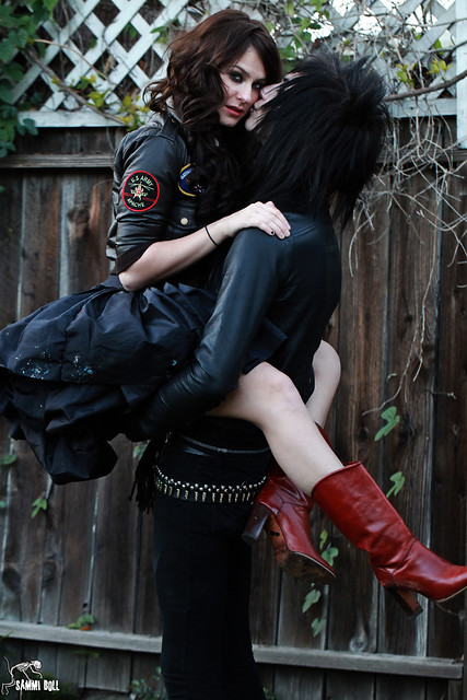 Scout Taylor-Compton and Andy 6