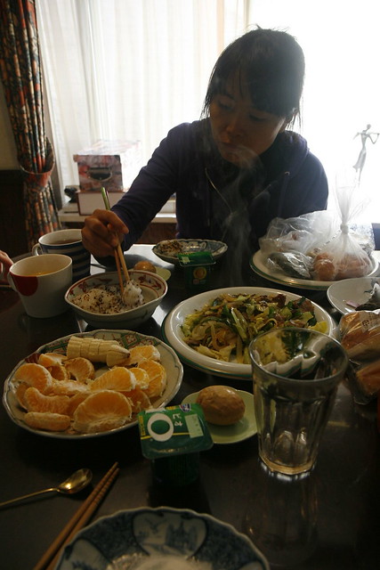 breakfast in Yamanashi