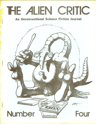 The Alien Critic - Number 4 -   1973 - Vol 2 No 1 -  cover artist Grant Canfield | by Cadwalader Ringgold
