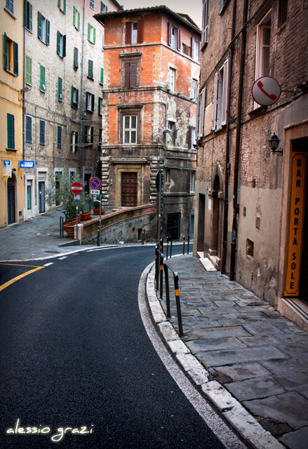 street of Perugia