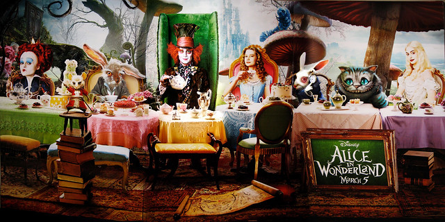 Tim Burton Alice In Wonderland Movie Standee Billboard 3275