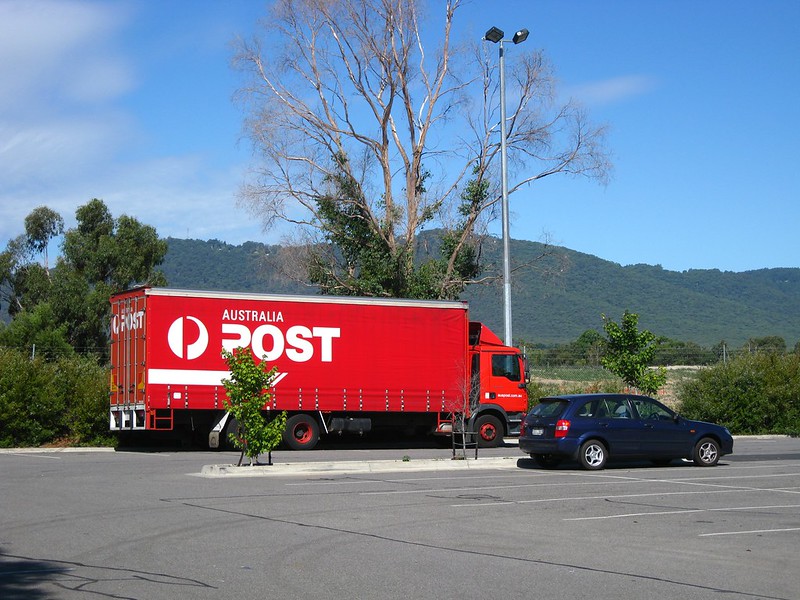 Australia Post Truck