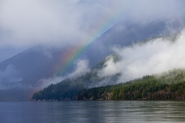 Lake Crescent Storm, Olympic National Park