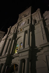 St. Louis Cathedral at night