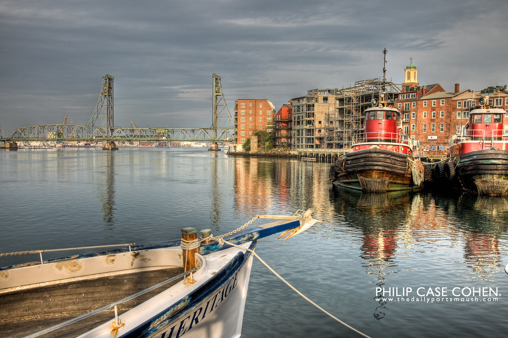 The Portsmouth Waterfront by Philip Case Cohen