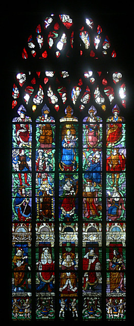 Mon, 02/25/2013 - 22:57 - Medieval stained glass. St. Godard Rouen France 12/07/2010.