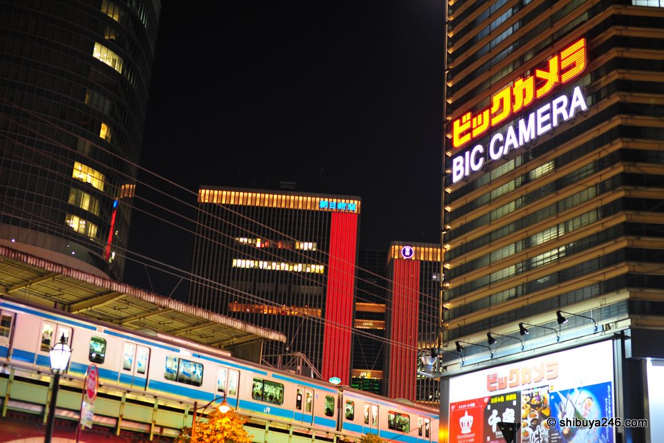 BIC Camera in front of Yurakucho Station