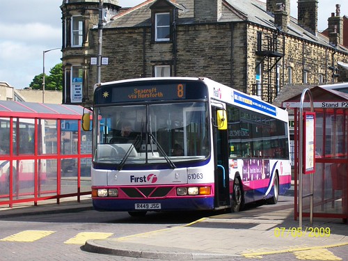 R449JSG First Leeds Scania L113CRL 61063 | by Sharksmith