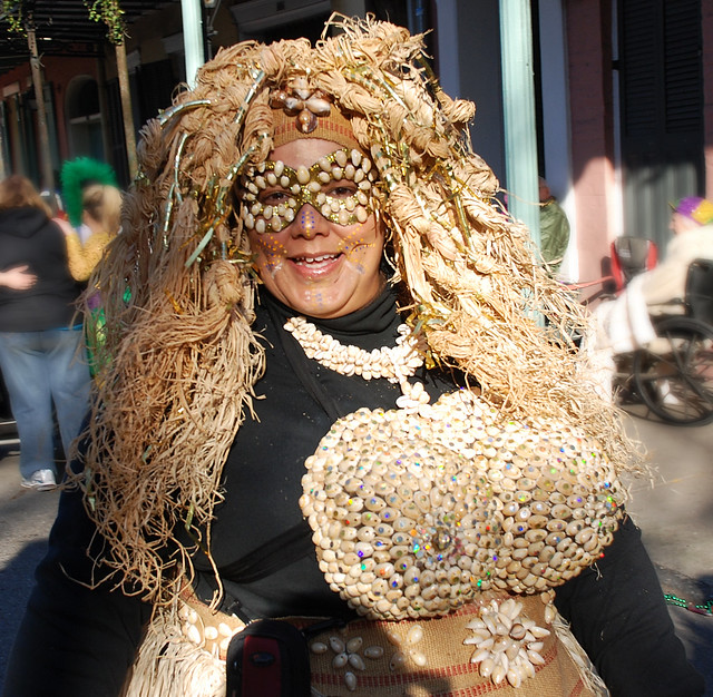 Zulu Wife, New Orleans, Mardi Gras 2010