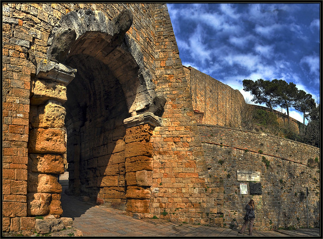 Etruscan Gate in Volterra