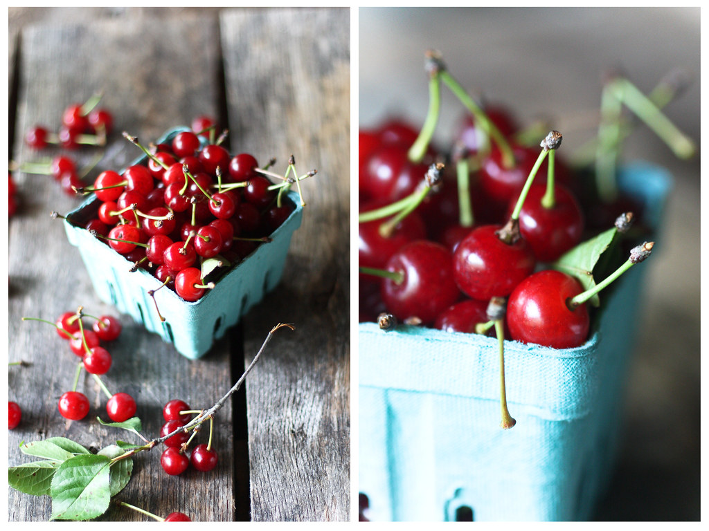more cherries. by hannah * honey & jam
