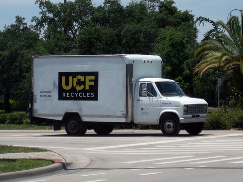 UCF Recycles Ford Econoline Cube Van with Lift-gate