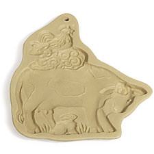2008 Brown Bag Cookie Mold - Heifer and Friends, I recently…