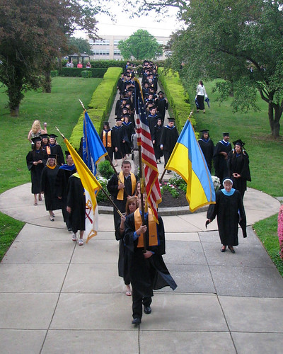 Manor College Graduation Procession
