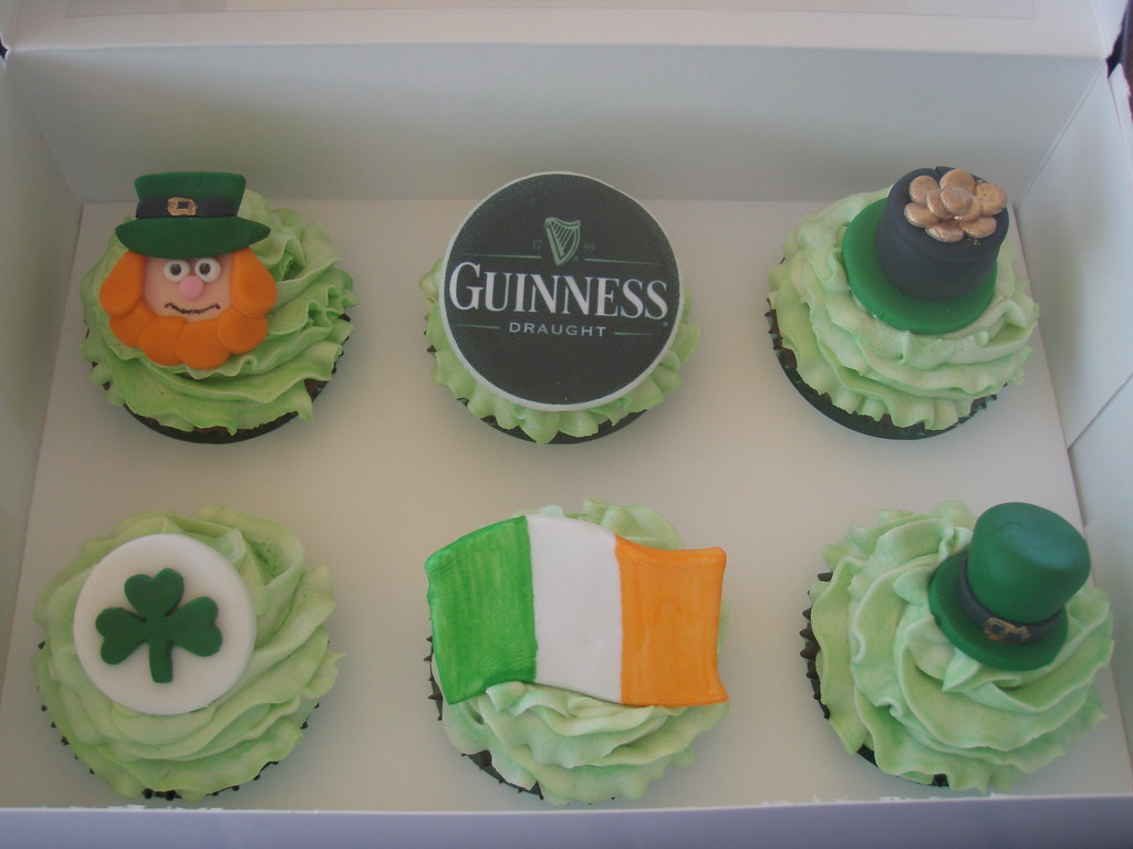 Mossy's masterpiece - St Patricks Day Cupcakes
