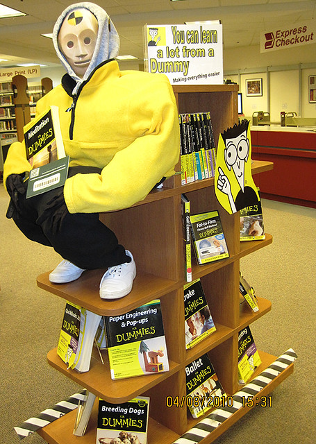 "For Dummies" Display | George Mason Regional Library staff … | Flickr